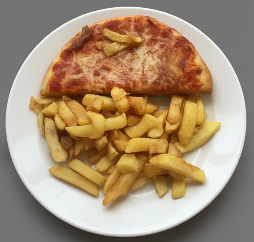 1/2 Fried Pizza 